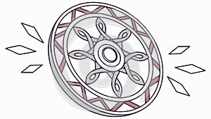 Ornate Circular Pattern, Intricate Abstract Design Vector, vector design Generative AI