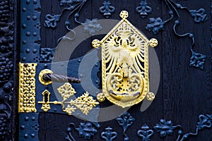 Ornate door