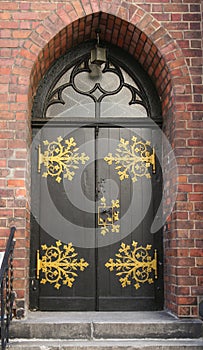 Ornate door