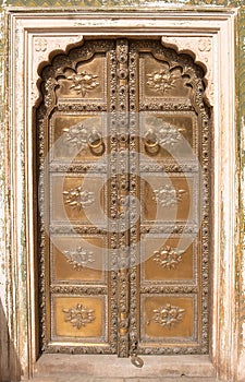 Ornate Door Jaipur City Palace photo