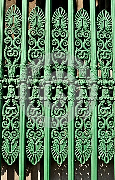 Ornate fence