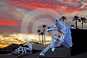 Ornate Flood Control in Scottsdale Arizona photo