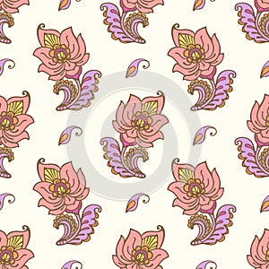 Ornate Flowers Pattern