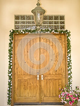 Ornate Formal entrance Door