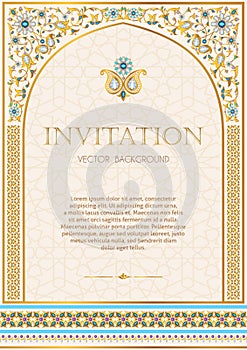 Ornate Invitation template