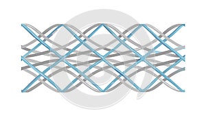 Ornate Mechanical Gears Repeating Pattern, vector design Generative AI