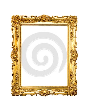 Ornate picture frame photo