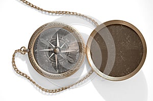 Ornate Pocket Compass