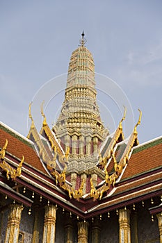 Ornate Stupa at Wat Phra Keo