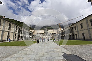 Oropa Sanctuary, known as Sacro monte della beata Vergine Oropa, Italy