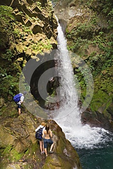 Oropendola Waterfall in Costa Rica