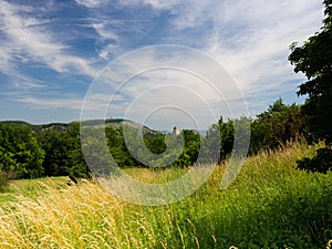 Orphan Castle and Devin Girl`s hill - Palava Protected Landscape Area, Czech republic