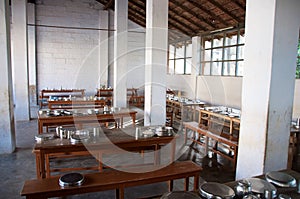 Orphanage mess hall