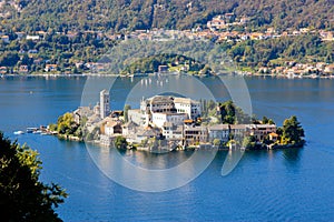 Orta San Giulio island photo