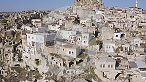 Ortahisar town in Cappadocia, Turkey.