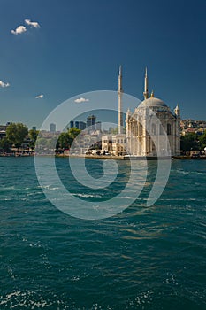 Ortakoy Buyuk Mecidiye Mosque in Istanbul photo