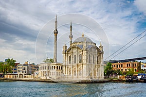 Ortakoy in Istanbul, Turkey.