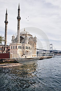 Ortakoy in Istanbul, Turkey.