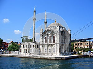 Ortakoy Mosque at Bosphorus photo