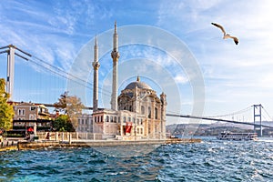 Ortakoy Mosque or the Grand Imperial Mosque of Sultan Abdulmecid, Istanbul