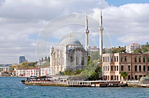 Ortakoy Mosque in Istanbul, Turkey