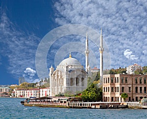 Ortakoy Mosque in Istanbul, Turkey