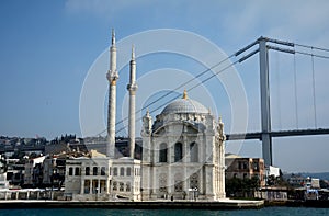 The Ortakoy Mosque, Istanbul, Turkey
