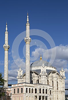 Ortakoy Mosque in Istanbul, Turkey