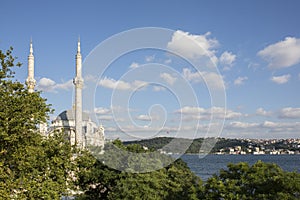 Ortakoy Mosque in Istanbul, Turkey