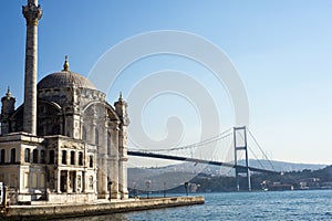 Ortakoy Mosque, Istanbul, Turkey photo