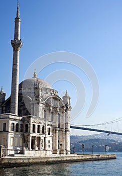 Ortakoy Mosque, Istanbul, Turkey photo