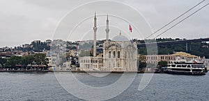 Ortakoy mosque and square in Istanbul, Istanbul's riches, history and art are here