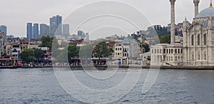 Ortakoy mosque and square in Istanbul, Istanbul's riches, history and art are here