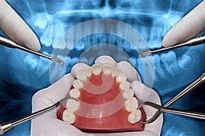 Orthodontics tools surgery simulation