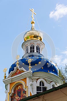 Orthodox Annunciation church in Pechory