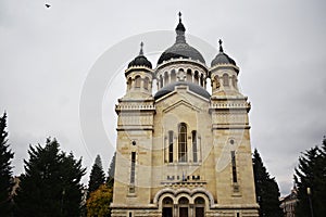 The Orthodox Cathedral in Cluj Napoca, Romania.