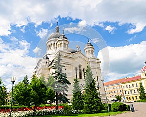 Orthodox Cathedral in Cluj Napoca, Transylvania region of Romania