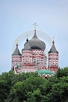 Orthodox cathedral in Feofaniya