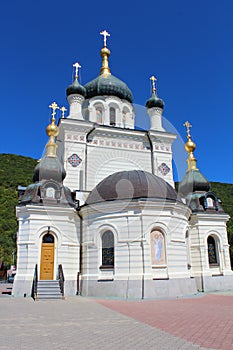 Orthodox Cathedral from Foros Crimea