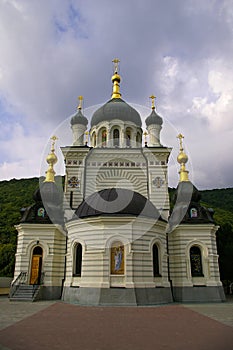 Orthodox Cathedral from Foros Crimea ,Ukraine