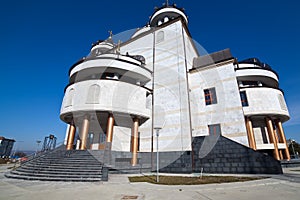 Orthodox cathedral in Mioveni, Romania