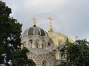 Orthodox Cathedral in Riga photo