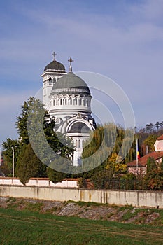 Orthodox cathedral from Sighisoara, Mures, Romania