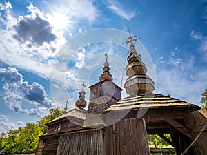 Orthodox catholic wooden church ,Svidnik, Slovakia