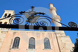 orthodox church (agios nikolaos) in chania in crete (greece)