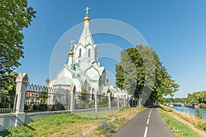 Orthodox Church of All Saints in Strasbourg attached to Moscow Patriarchate