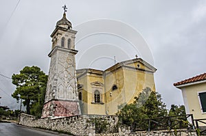 Orthodox church bell tower