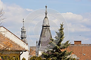 Orthodox church broachs and roofs