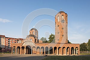 Orthodox church building in Novi Sad