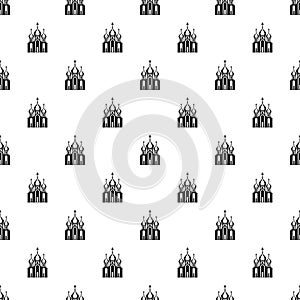 Orthodox church building pattern, simple style